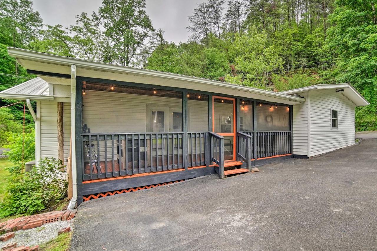 Villa Creekside Ranch With Porch About 2 Mi To Pkwy Pigeon Forge Exterior foto